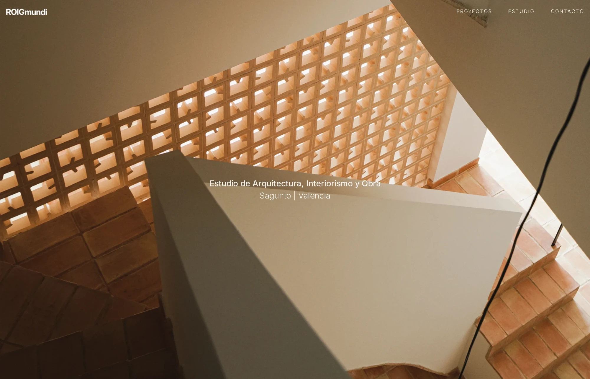 Captura de la web de ROIGmundi